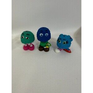 Vintage McDolands Fry Kids x3 From 1989 Happy Meal Toys
